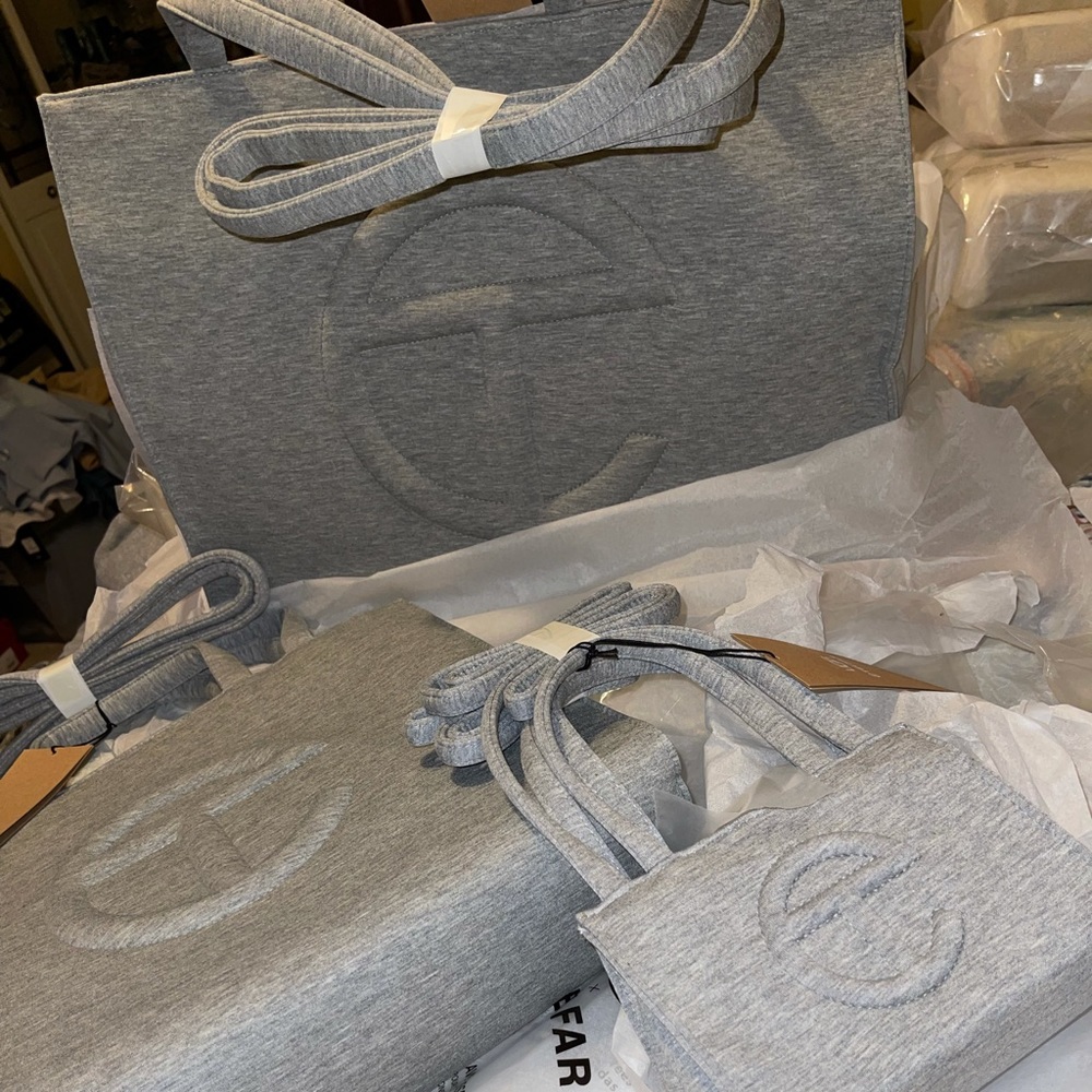 UGG x TELFAR Large Fleece Shopper - Heather Grey